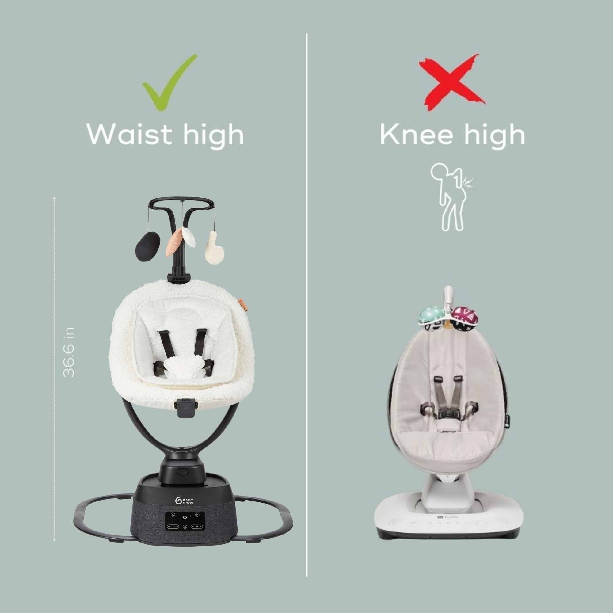 Swoon Evolution Smart Baby Swing