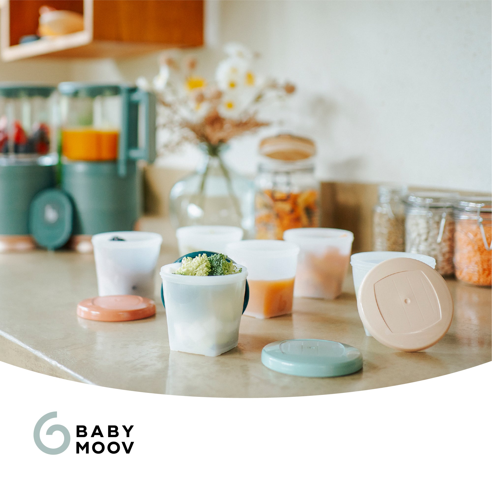 Eco-Friendly Baby Food Jar Storage Container Sets