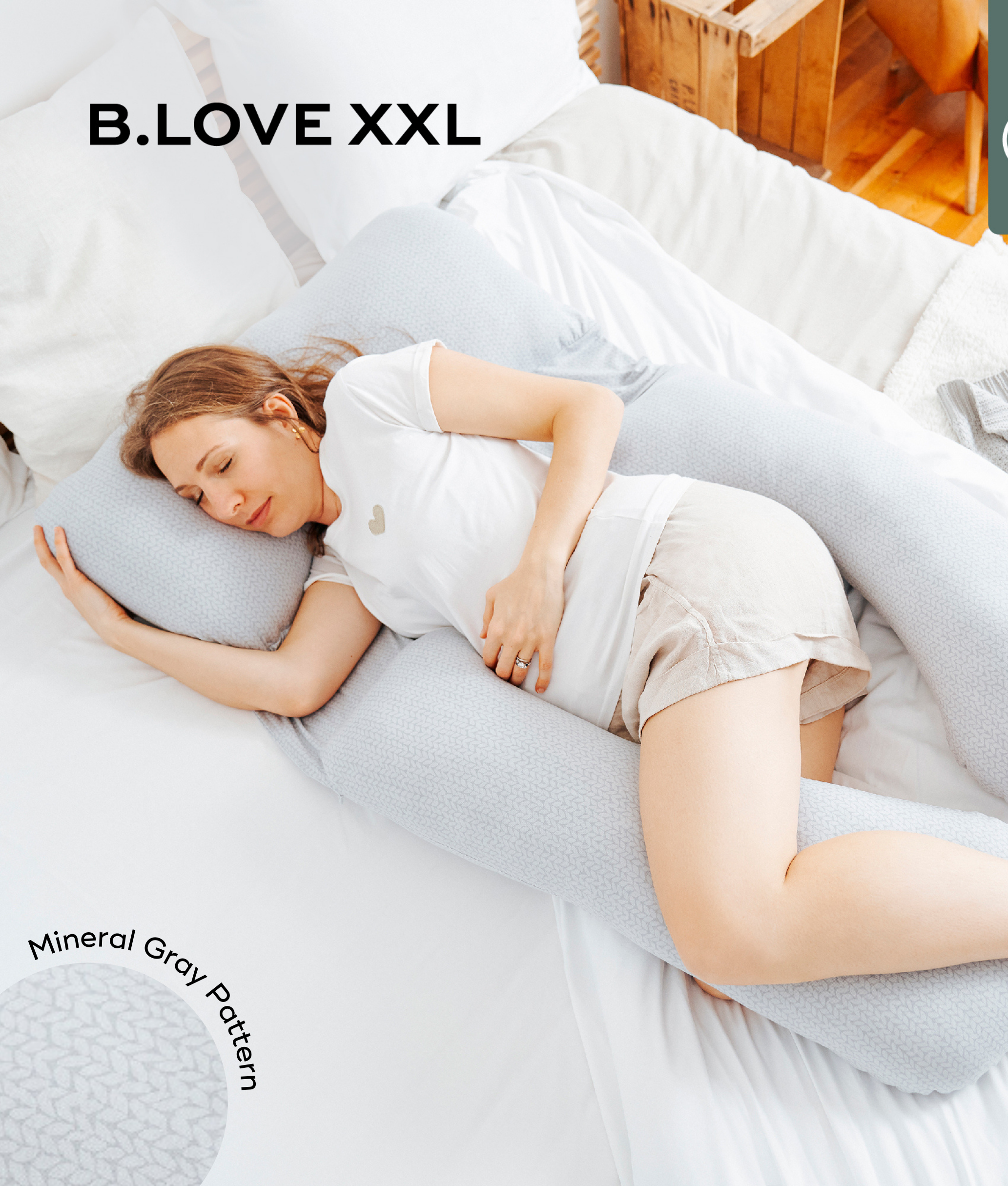 B.Love XXL Full-Body Pregnancy Pillow