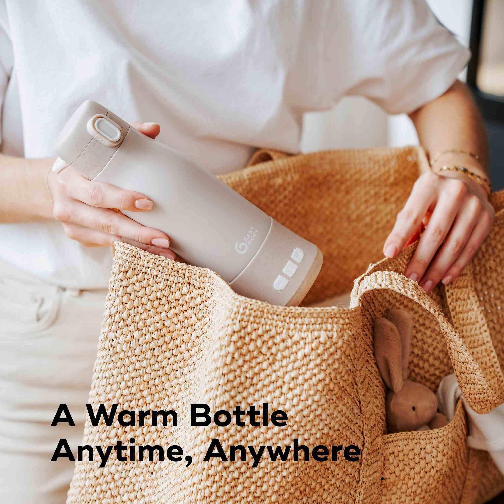 OPEN BOX Moov & Feed Portable Milk and Water Warmer