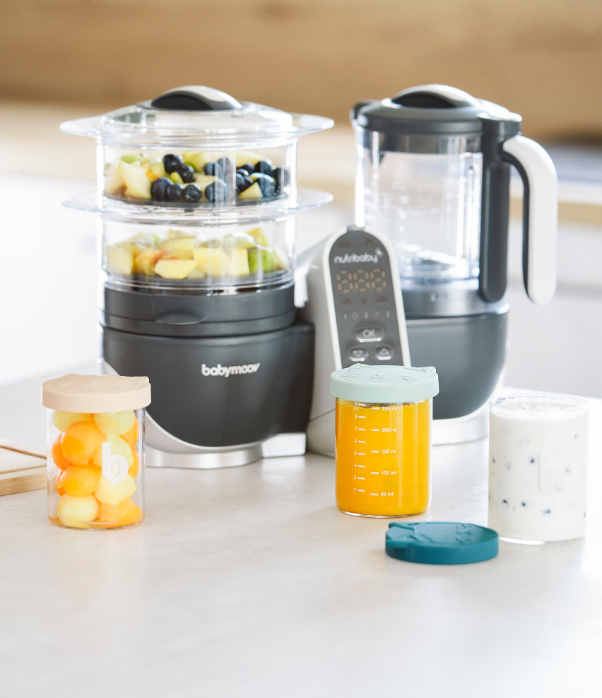 Isy Jars - Premium Glass Baby Food Storage Container Sets