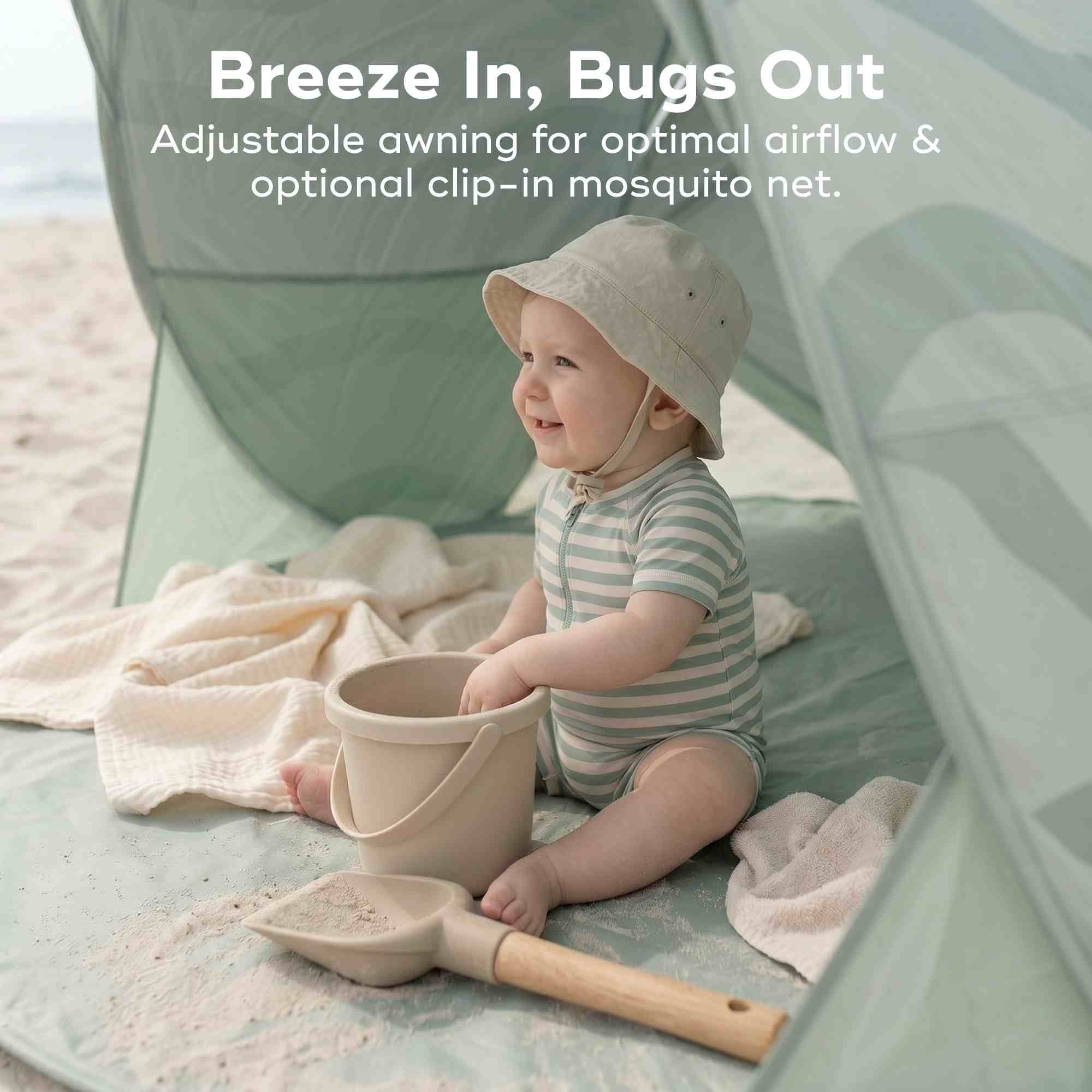 Moov & Protect Anti-UV, Family Beach Tent