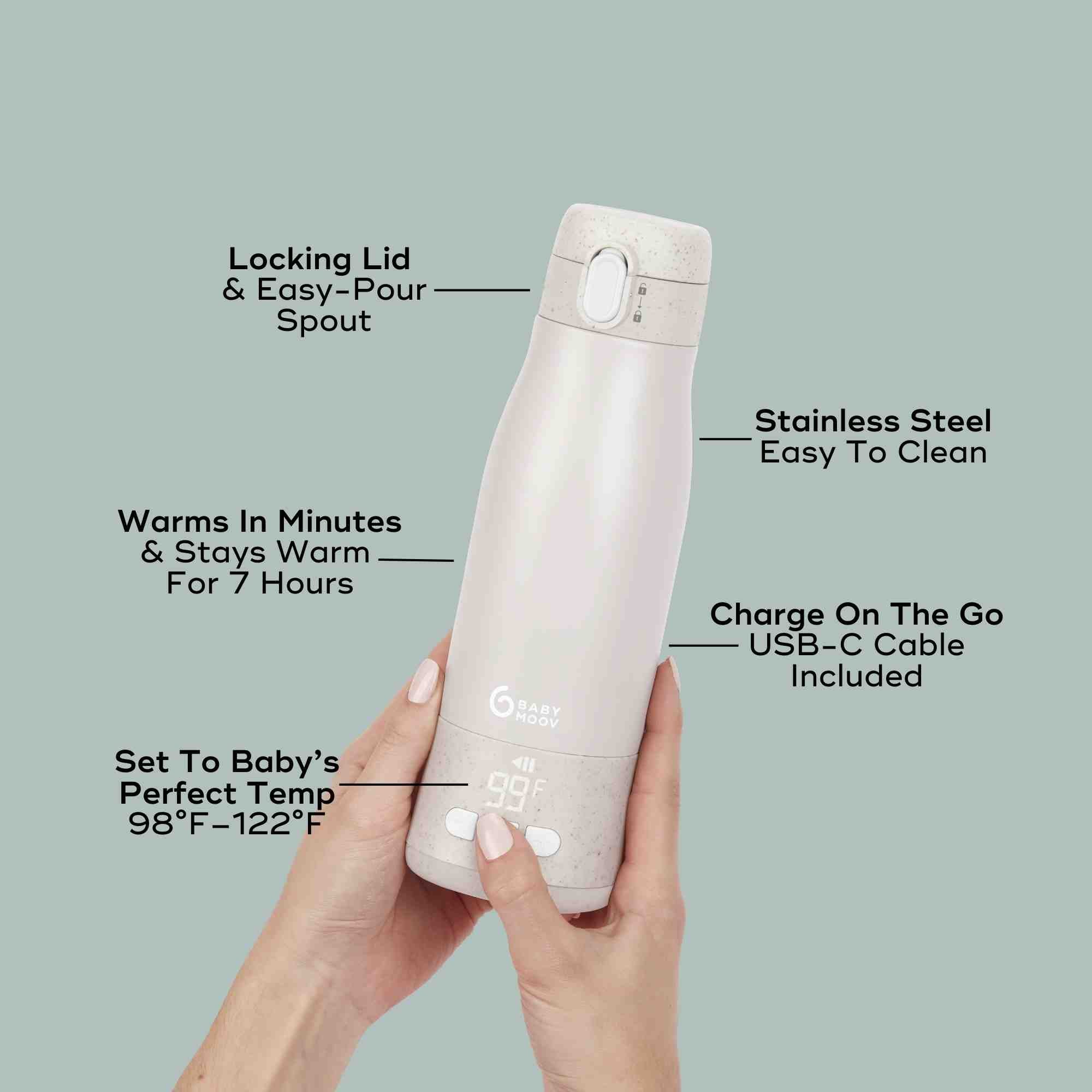 cordless bottle warmer for daycare