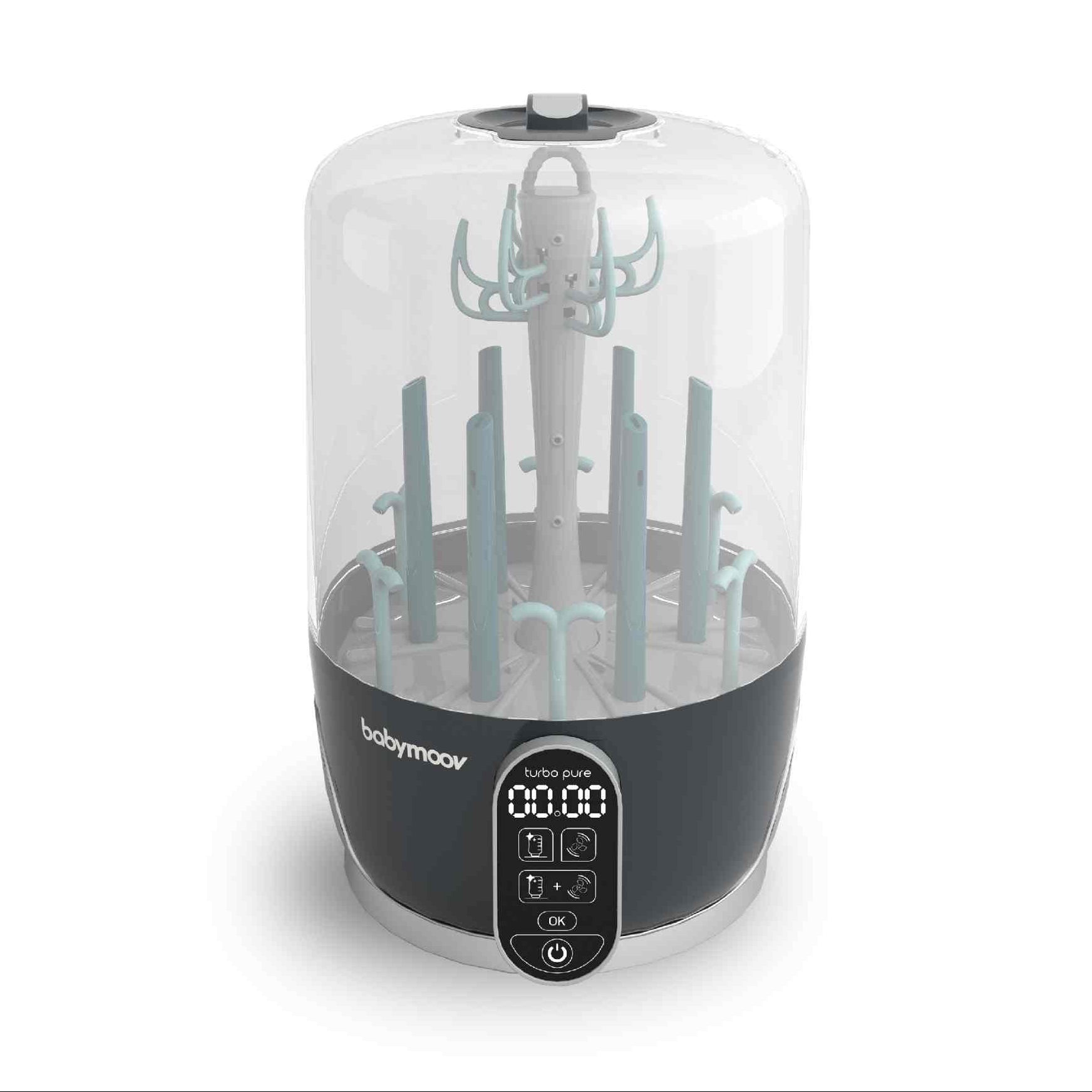 Turbo Pure 3-in-1 Bottle Sterilizer, Dryer & Purified Bottle Storage