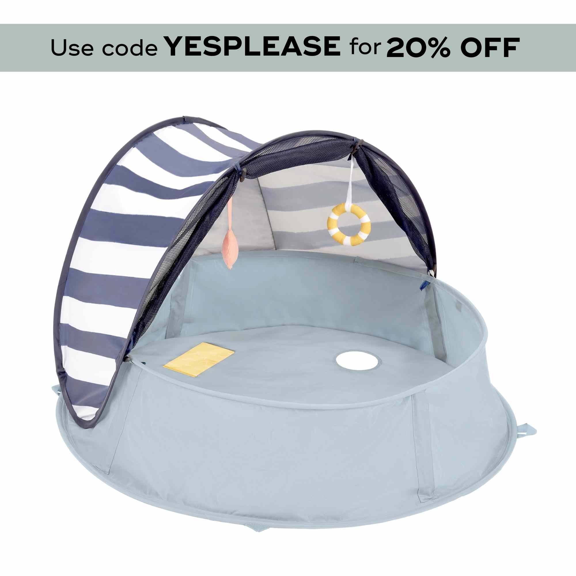 Aquani Anti-UV Baby Beach Tent & Paddling Pool