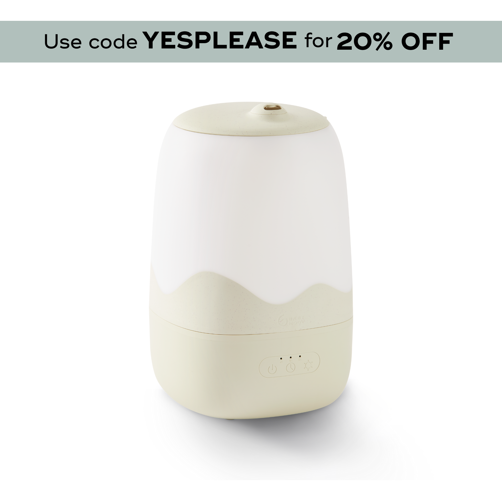 Wave 3-in-1 Cool Mist Baby Humidifier