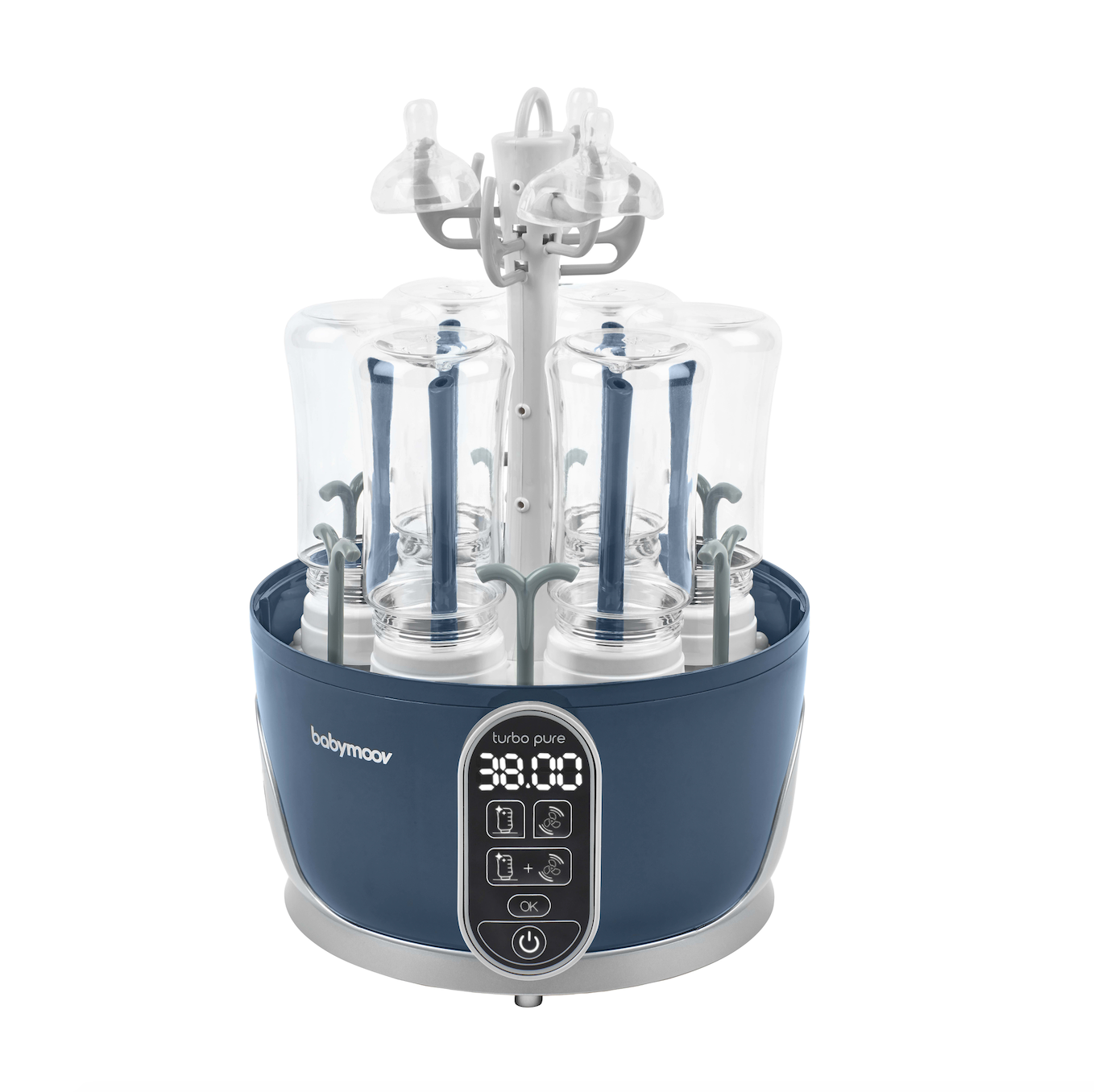 Turbo Pure 3-in-1 Bottle Sterilizer, Dryer & Purified Bottle Storage