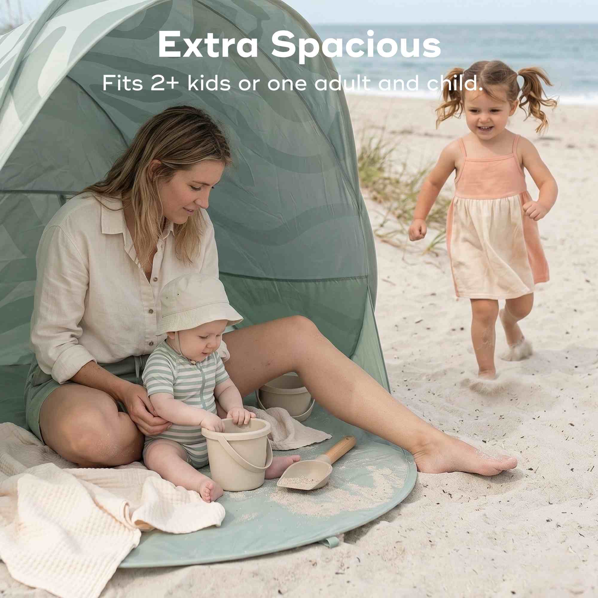 Moov & Protect Anti-UV, Family Beach Tent