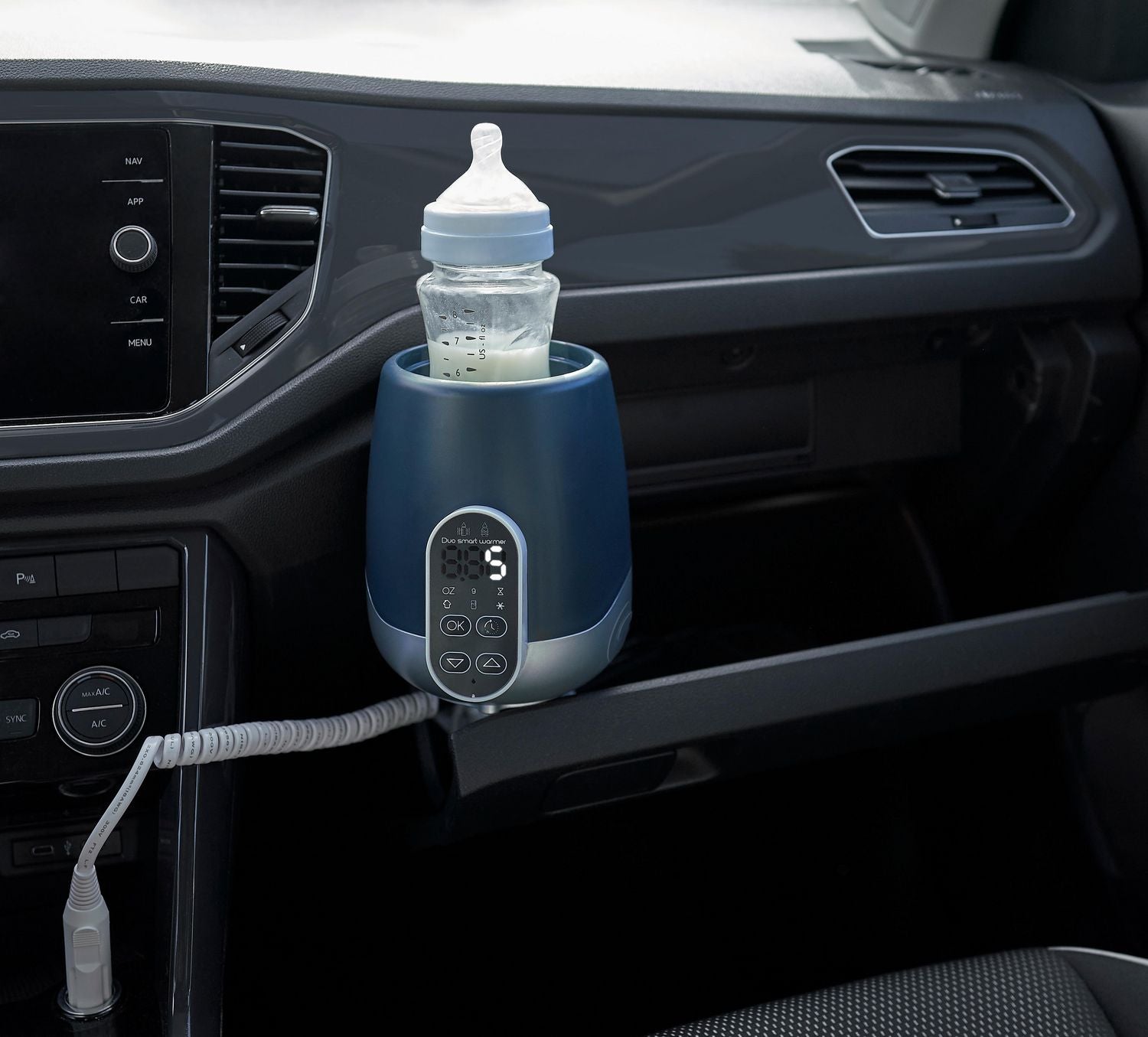 Replacement Car Adaptor Duo Smart Bottle Warmer- White